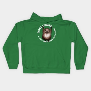 Drama Lemming Kids Hoodie